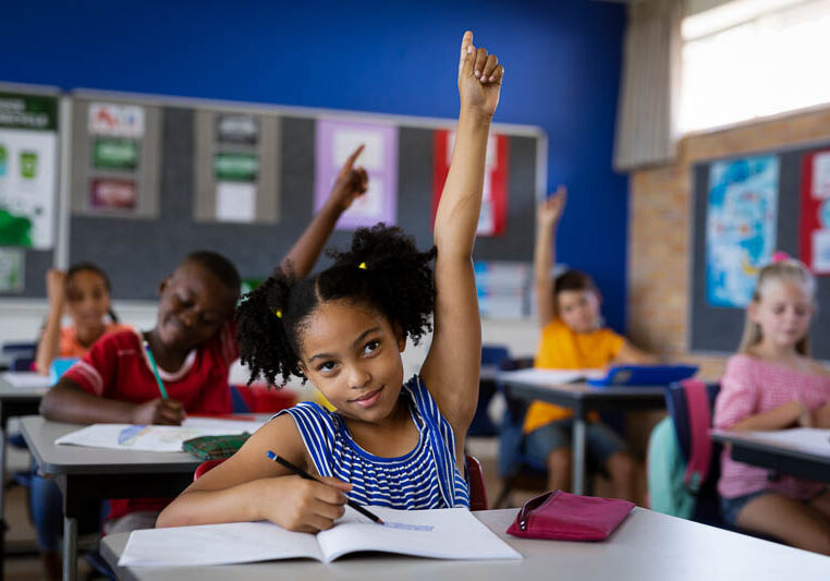 young-student-raising-hand-800x533 young student raising hand in classroom